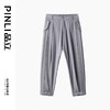 PINLI品立裁魂夏季新款束脚裤薄款百搭休闲九分裤潮牌纯色男裤子BC221117018 商品缩略图6