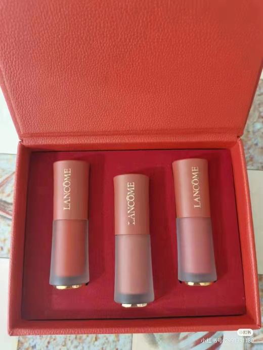 兰蔻（LANCOME）菁纯柔雾哑光裸唇釉礼盒   XAMN 商品图1
