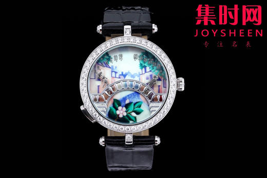 新款5G梵克雅宝 诗意复杂功能系列 恋人之桥 情人桥 女士石英腕表 商品图1