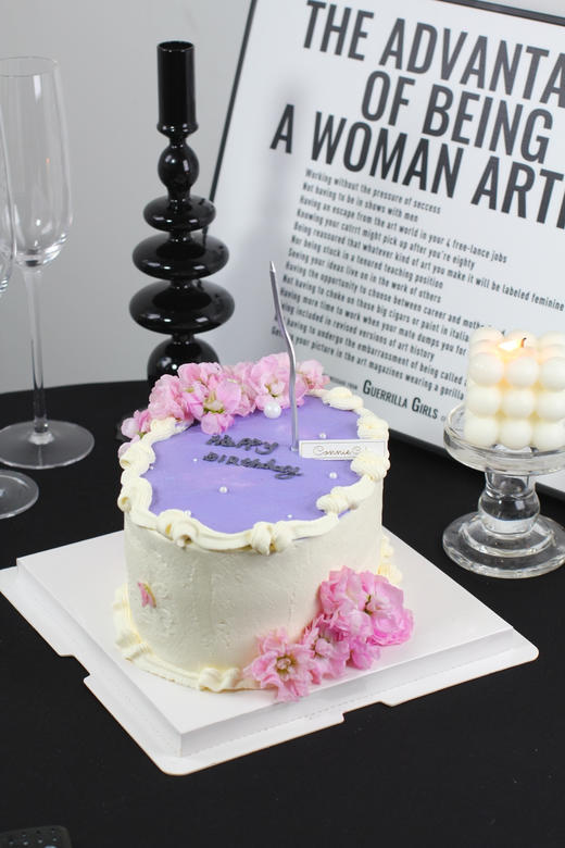 【1466】复古紫色系裱花 商品图2