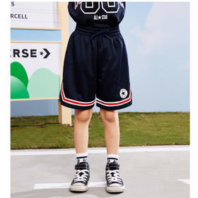 Converse匡威童衣儿童夏新品 速干透气网眼布五分裤短裤CV2322033