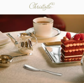CHRISTOFLE昆庭L‘Ame 灵魂乐章不锈钢浓缩咖啡勺送礼餐厅家用