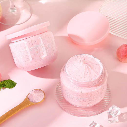 HEYXI韩媛熙冰淇淋磨砂膏温和植萃净滑角质磨出奶油肌 商品图5