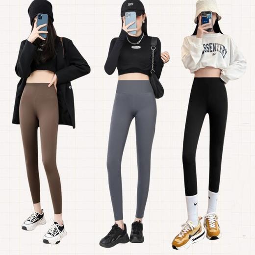 【3D手托提臀黑科技！芭比鲨鱼裤】超显瘦，轻柔透气，弹性面料，显高显瘦显身材，弹儿不崩，不抽丝，春秋夏季薄款紧身打底裤收腹提臀瑜伽芭比裤粉丝专属 商品图2