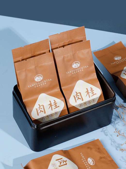 岩语 流云肉桂 茶叶特级武夷岩茶乌龙茶自饮盒装口粮茶48g 商品图2