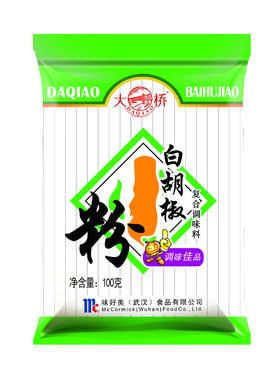 大桥白胡椒（复合）100g