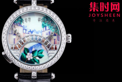 新款5G梵克雅宝 诗意复杂功能系列 恋人之桥 情人桥 女士石英腕表 商品图2