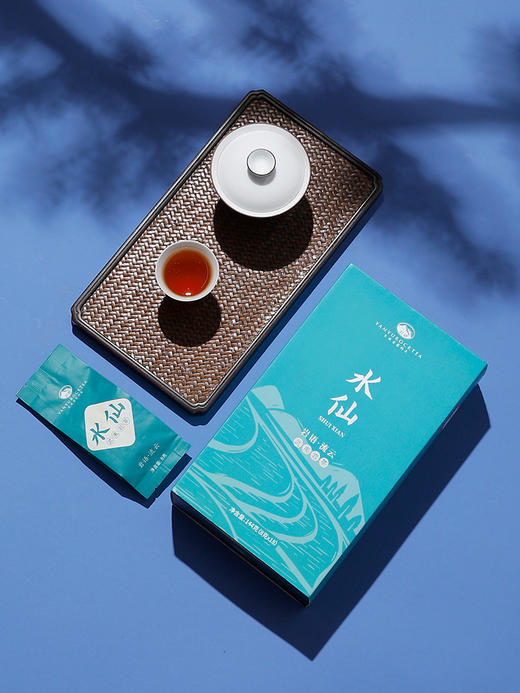 岩语 流云轻火特级水仙 茶乌龙茶正宗武夷岩茶盒装送礼144g 商品图2