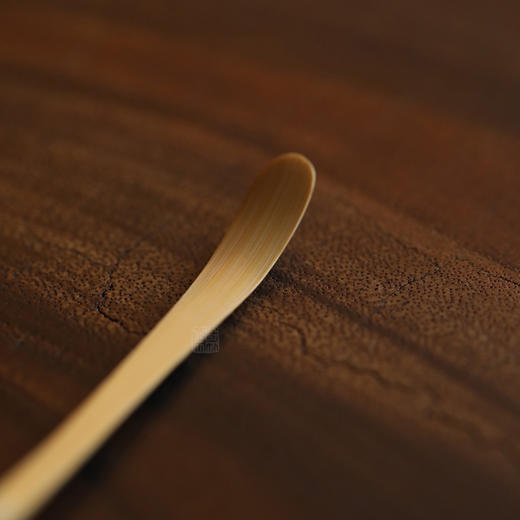 安吉名家玉竹椭圆茶则 中式茶拨两件套 名家手工茶勺精磨镜面 茶室茶道零配 商品图12