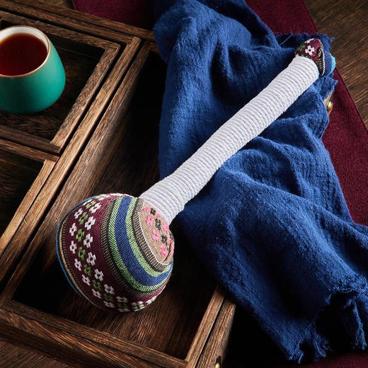 【艾草锤】添加多味中yao 、三年陈艾草、保健、养生、捶背神器 采用新疆棉，图案随机，27cm左右 商品图0