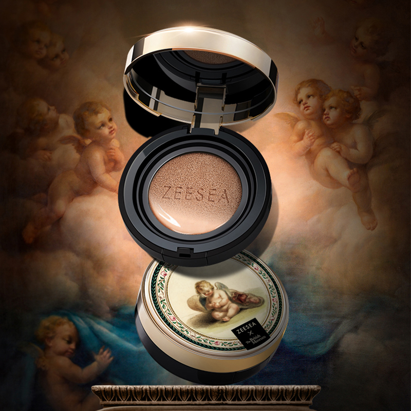 [气垫]【2件5折 | 满3件送水桶包】ZEESEA滋色丘比特气垫BB霜-天使气垫（限购1件）