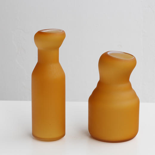 磁粉玻璃花瓶抽象摆件工艺品 商品图8