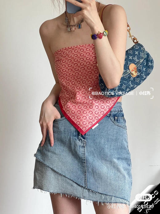 Lv中古牛仔腋下包 商品图1