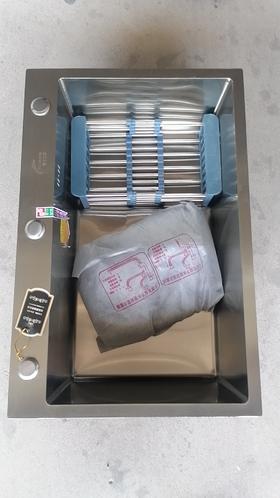 镱龙 银纳米 单手工盆（水槽） 6845