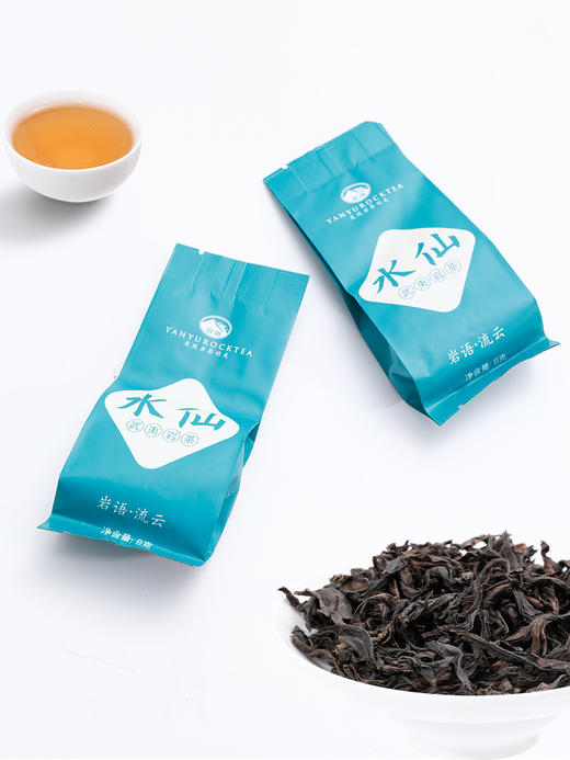 岩语 流云水仙 轻火岩茶试饮装特级武夷岩茶乌龙茶叶盒装16g 商品图2