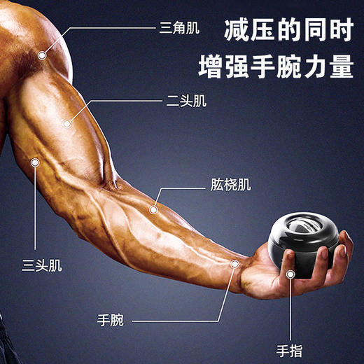 【运动户外】-自启动腕力球减压手指握力训练器 商品图2
