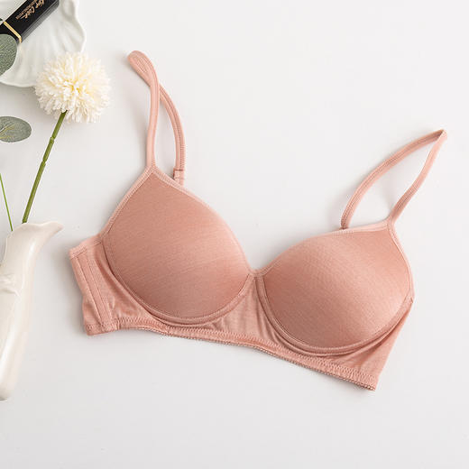 桑蚕丝内衣真丝文胸薄款运动无钢圈文胸TG02S001 商品图7