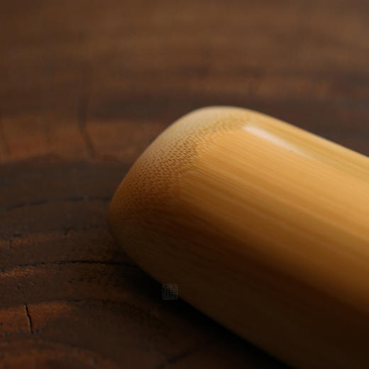 安吉名家玉竹椭圆茶则 中式茶拨两件套 名家手工茶勺精磨镜面 茶室茶道零配 商品图11