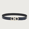 FERRAGAMO 菲拉格慕 男士双面可调式皮革腰带 蓝色 67 0187 758624 商品缩略图1