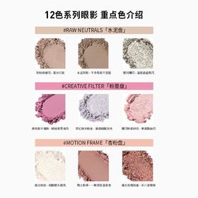 3CE三熹玉 12色眼影盘 9.5g