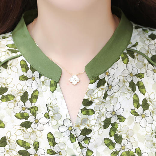 时尚气质，潮流中长款连衣裙QYM-29B2369-L 商品图3