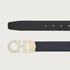 FERRAGAMO 菲拉格慕 男士双面可调式皮革腰带 蓝色 67 0187 758624 商品缩略图2