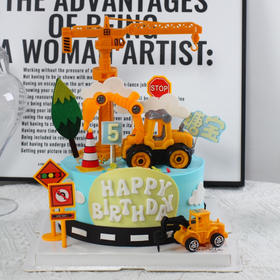 【1472】挖掘机 吊车 推土机款