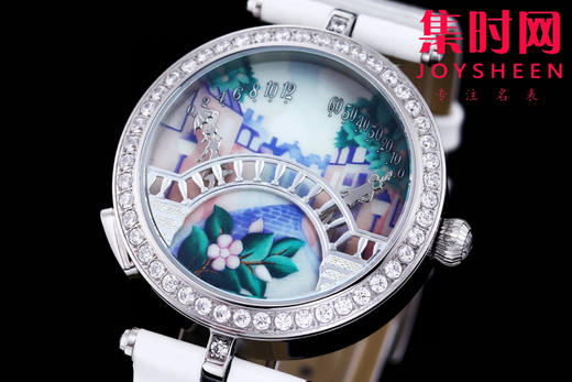 新款5G梵克雅宝 诗意复杂功能系列 恋人之桥 情人桥 女士石英腕表 商品图3