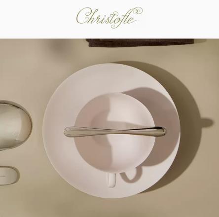 CHRISTOFLE昆庭L‘Ame 灵魂乐章不锈钢浓缩咖啡勺送礼餐厅家用 商品图1