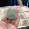 和田玉挂件-水青坐佛 商品缩略图0