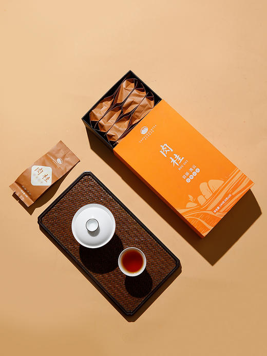 岩语 流云轻火肉桂 乌龙茶正宗特级武夷岩茶盒装送礼144g 商品图2