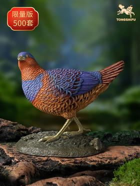 铜师傅 铜摆件《铜师傅百鸟集》之竹鸡 铜工艺品 家居饰品摆件