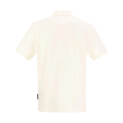 MOOSE KNUCKLES 男士棉质驼鹿指关节刺绣徽标短袖POLO衫 米色 M12MT712 1103 商品图1