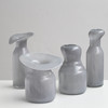 磁粉高级灰玻璃花瓶摆件工艺品 商品缩略图1