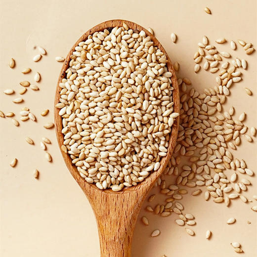 散装 100g/500g 【炒熟】白芝麻/黑芝麻 家用熟芝麻 烘焙蛋黄酥烧烤调味料芝麻 商品图1