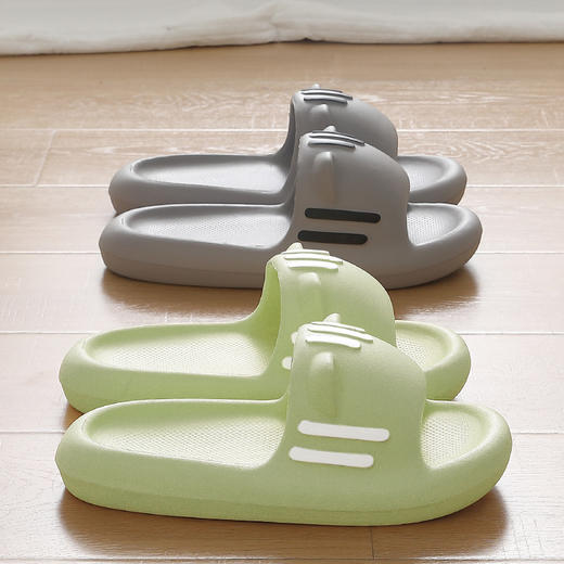 【萌萌猫耳凉拖】夏季新款踩屎感超软底男女拖鞋 可爱静音浴室防滑情侣猫儿拖鞋 商品图3