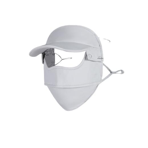 【全脸防晒！360度无死角防晒口罩】】夏季冰丝防晒口罩，轻薄透气，专业防晒面料，女防紫外线，遮阳面罩，护脸骑行防尘面纱，护眼角脸罩 商品图4