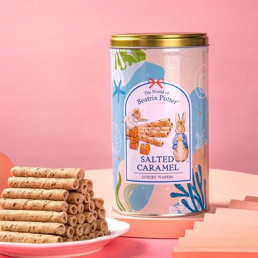 比得兔威化卷心酥400g草莓味/咸焦糖味双重口感香浓美味 050009-1/050009-2 商品图1