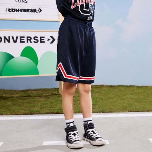 Converse匡威童衣儿童夏新品 速干透气网眼布五分裤短裤CV2322033 商品图2