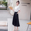 HR WWL589中式风套装时尚气质提花马面裙两件套 商品缩略图3