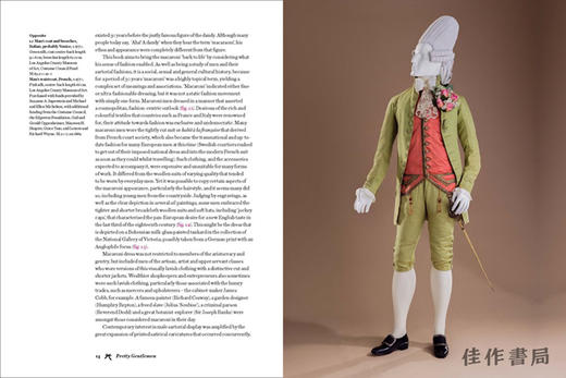 Pretty Gentlemen: Macaroni Men and the Eighteenth-Century Fashion World / 帅气的绅士：马卡罗尼人与十八世纪的时尚世界 商品图3