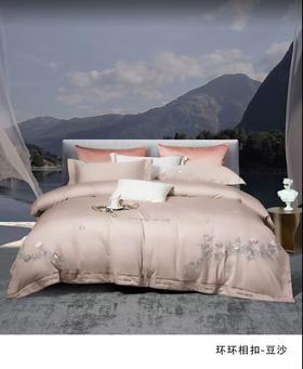 5F罗曼罗兰棉(100s双股)四件套