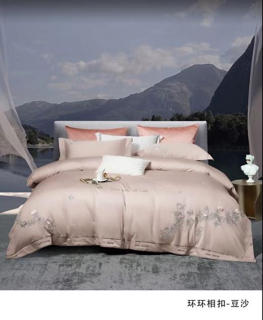 5F罗曼罗兰棉(100s双股)四件套 商品图0