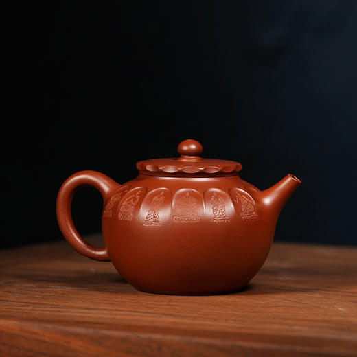 龙德堂陶艺 汤宣武制 《敦煌遗风》原矿底槽清 330cc 库存请咨询客服 商品图2