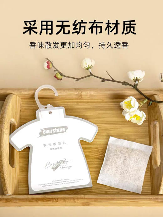 evershine衣柜香薰衣橱扩香片家用卧室内持久留香氛房间车载香挂 商品图3