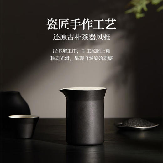 鸣盏｜十件套 德化整套茶具 家用 办公茶盘陶瓷泡茶壶 MZ-8011 功夫茶具套装 商品图5