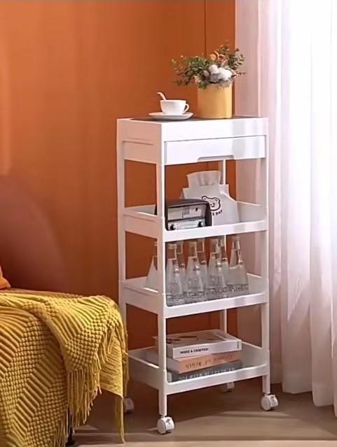 5F 利快生活 日本进口可移动四层柜 商品图0