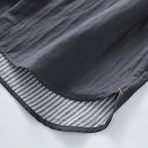 【新品上市】【国潮家居服】国潮风家居服纯棉双层纱情侣家居服全棉睡衣套装立领 商品图4