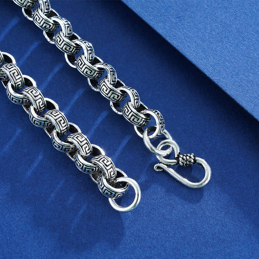 子佩集S925银【吉祥绵延】手链【YFSL003】2305 商品图5