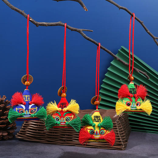 【应季好物】五彩绳小福虎粽挂绳3个一组（款式随机） 商品图2